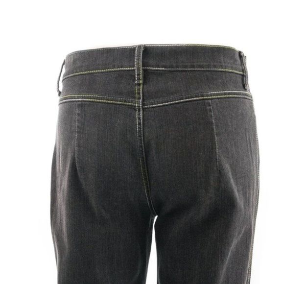 MISSONI SPORT Grey Stretch Wide Leg Jeans Size 28 - Picture 5 of 7